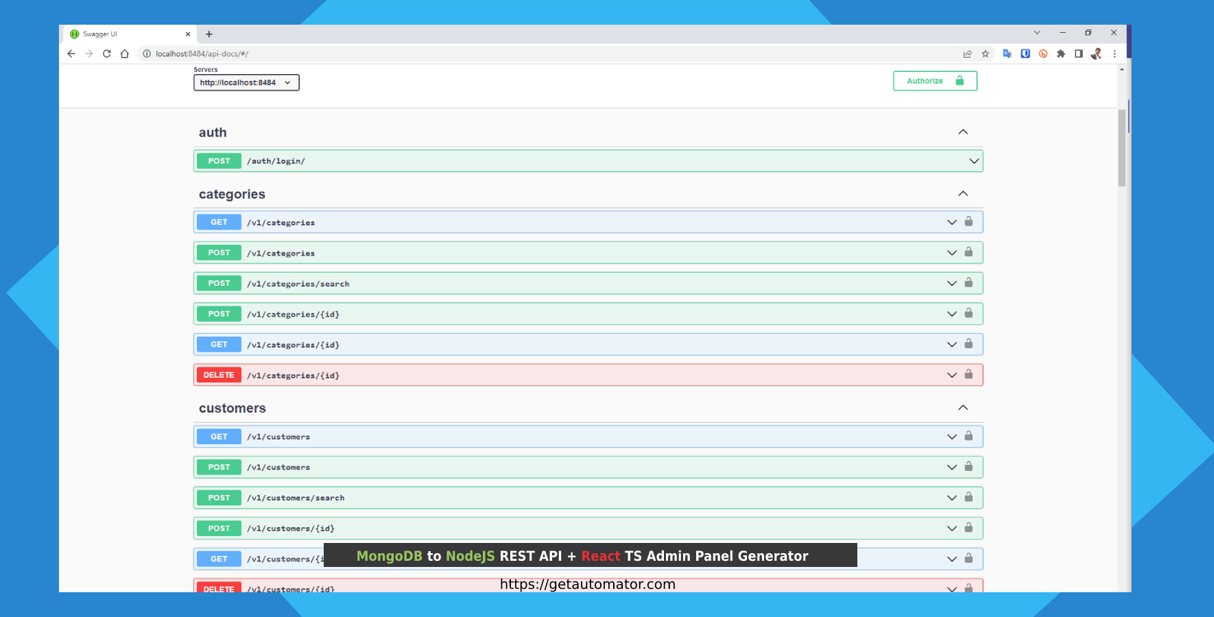 REST API Generator
