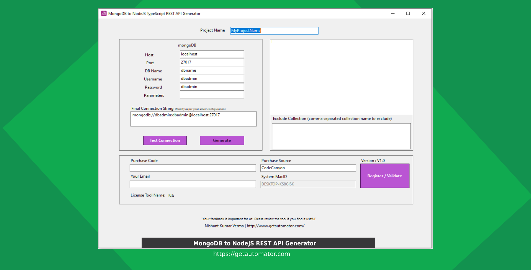 REST API Generator