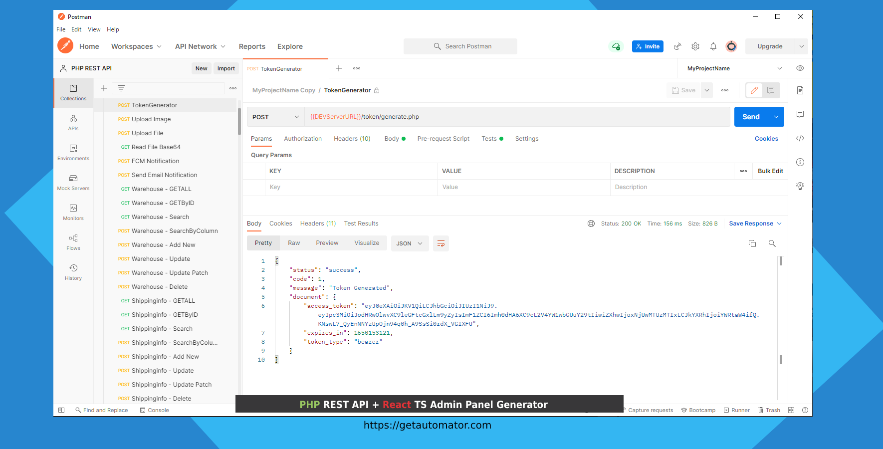 REST API Generator