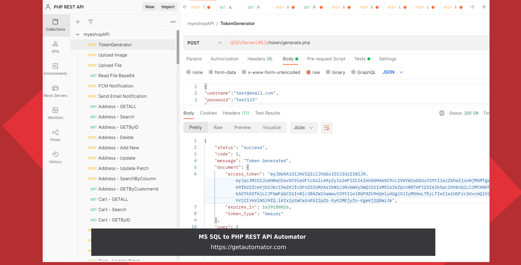 REST API Generator